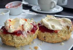 Cream Tea at Boscastle